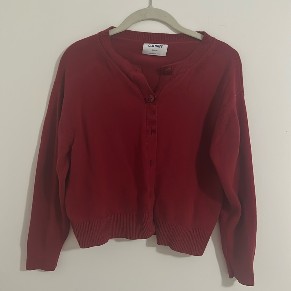Red Cardigan